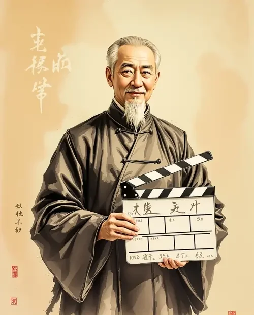 顾长舟 国剧名导 人物照